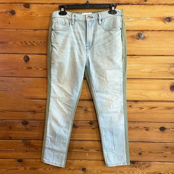 Frame Le Beau Mixed Boyfriend Canterbury Jeans Size 25 - Picture 2 of 9